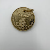 French Champagne Replica Coin Charm