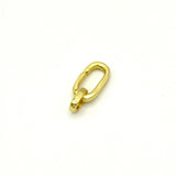 Infinity clasp charm connector
