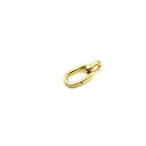 Infinity clasp charm connector