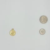 Round Coin Replica Mini Charm