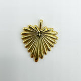 Textured Line Heart Charm